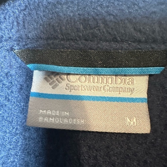 Columbia Men's Benton Spring Full-Zip Fleece Vest (with logo) Size Medium - Picture 8 of 12